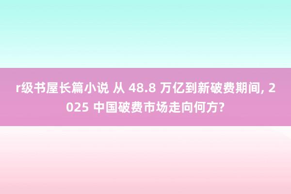 r级书屋长篇小说 从 48.8 万亿到新破费期间， 2025 中国破费市场走向何方?